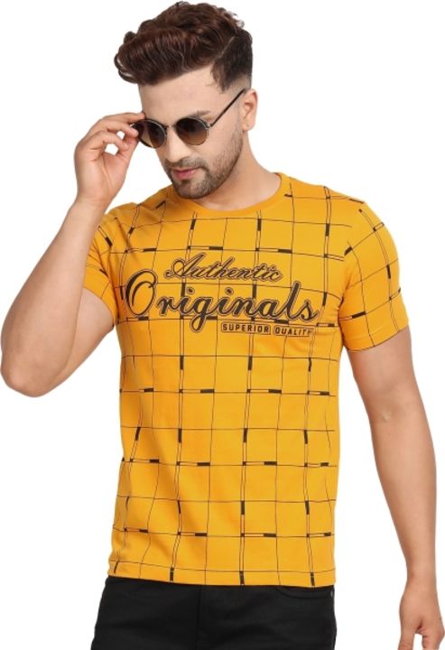*Jay Jagannath* JUGULAR Printed, Checkered Men Round Neck Light Green T-Shirt *Rs.290(cod)* *whatsa uploaded by NC Market on 3/2/2022