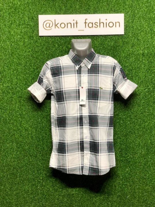Check cotton shirt uploaded by business on 3/2/2022
