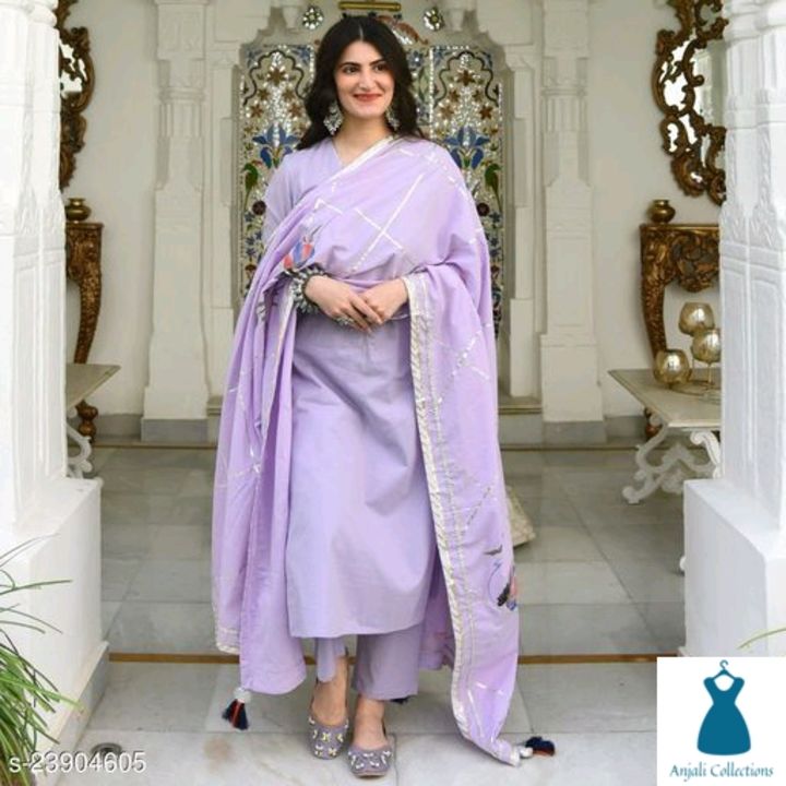 Post image I want 1 pieces of I want the below kurta  set pls message  if you have cod.