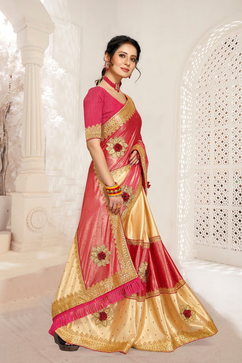 Stylish women's saree uploaded by business on 3/2/2022