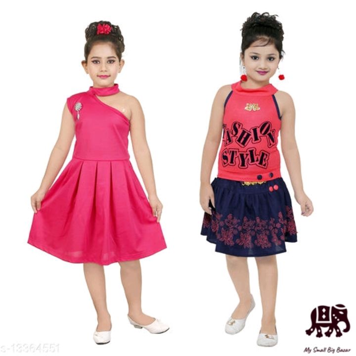 Princess Multicolor Party Frocks & Dresses (pack of 2) uploaded by business on 3/2/2022