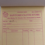 Business logo of Santosh cloth store