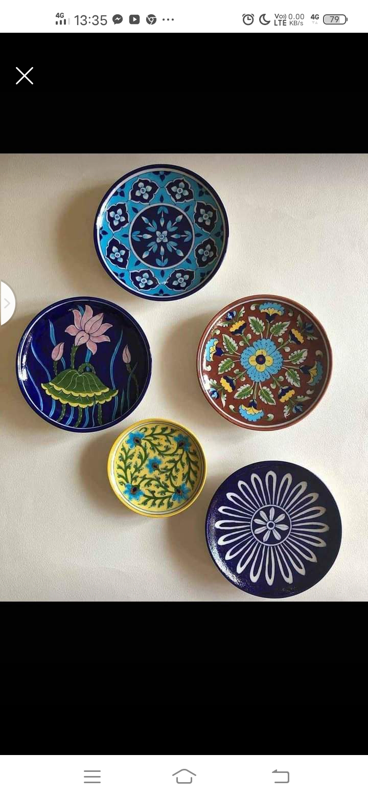 wall plates uploaded by blue pottery Jaipur on 3/2/2022
