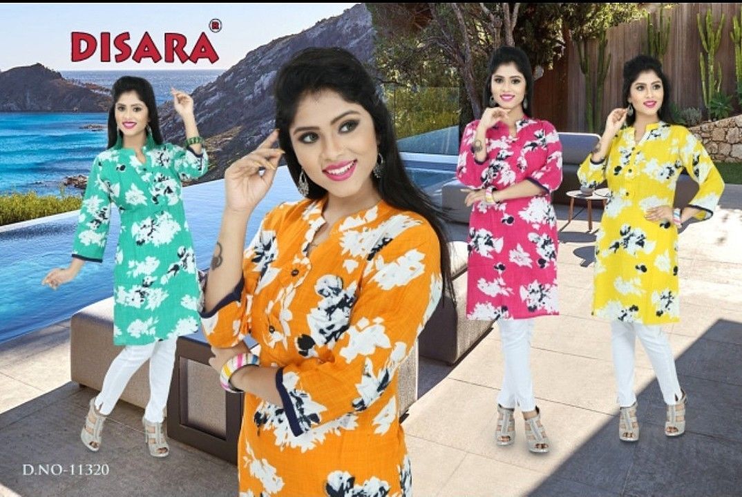 Short top kurti uploaded by DISARA on 10/11/2020