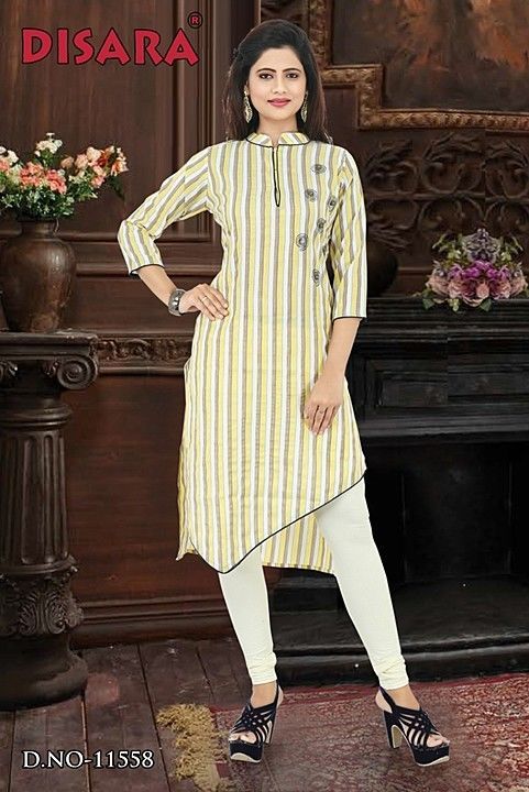 Single embroidery kurti. uploaded by business on 10/11/2020