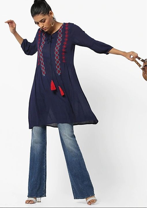 KUrti uploaded by Queens boutique on 10/11/2020