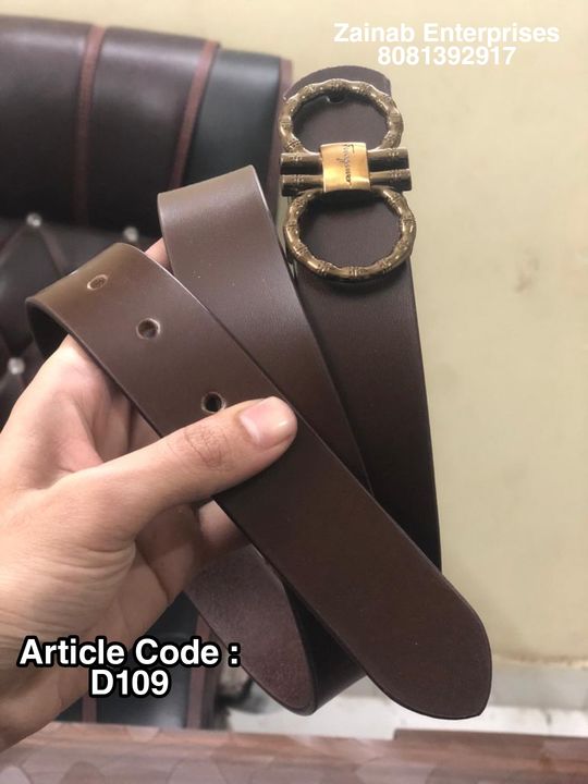 Cristal leather on designer buckles uploaded by business on 3/2/2022