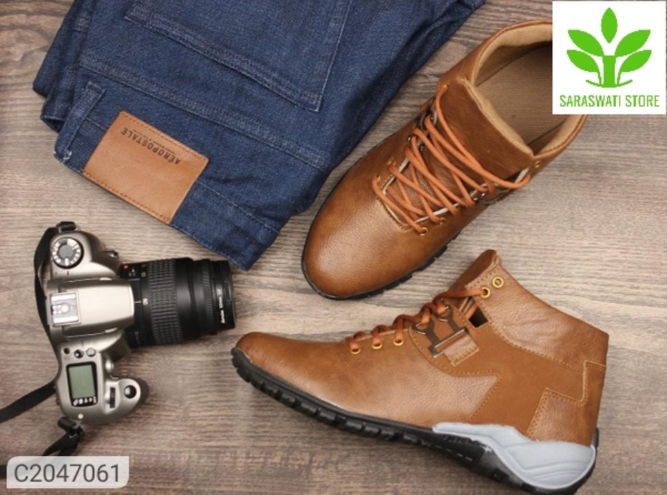 *Product Name:* Richale Fashionable 300 Boot Shoes for Men uploaded by ONLINESHOP YOUR on 3/3/2022