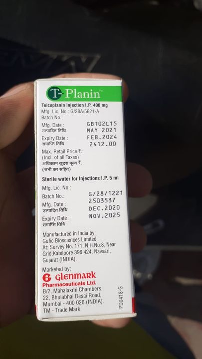 Tplanin 400mg uploaded by Helpline pharmacy on 3/3/2022
