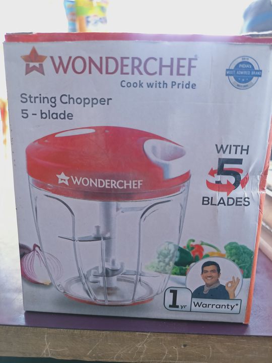 Wonderchef string chopper uploaded by New Radhe Radhe gift collection on 3/3/2022