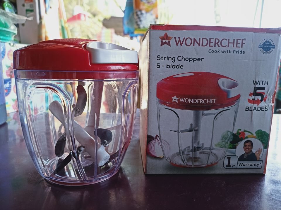 Wonderchef string chopper uploaded by New Radhe Radhe gift collection on 3/3/2022