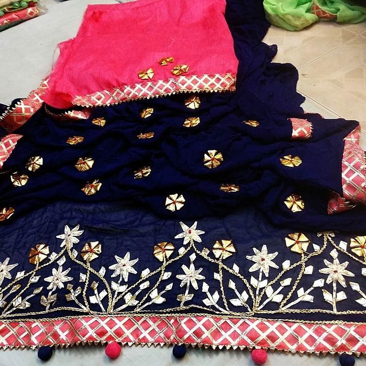 Pure najmeen saree uploaded by business on 10/11/2020