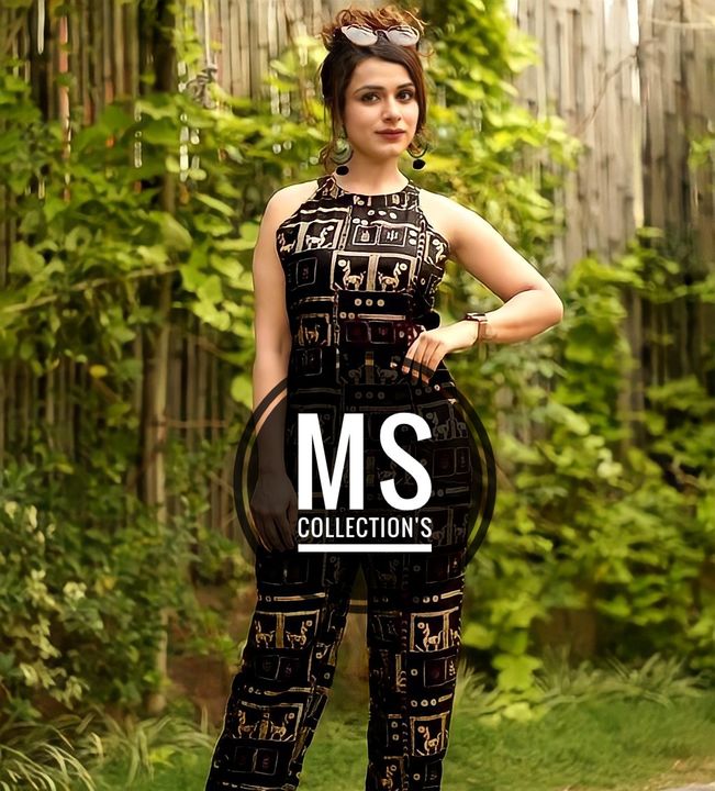 Post image *MS Collection's Present's*
*MS Code:-160*
*Latest Design Jumpsuit*
*Fabric:- Rayon*
*Size Range Available*
*XS To XL*
*At Affordable Price:-₹480*
*Free Shipping + Cash On Delivery Available*
*Regards MS Collection's*