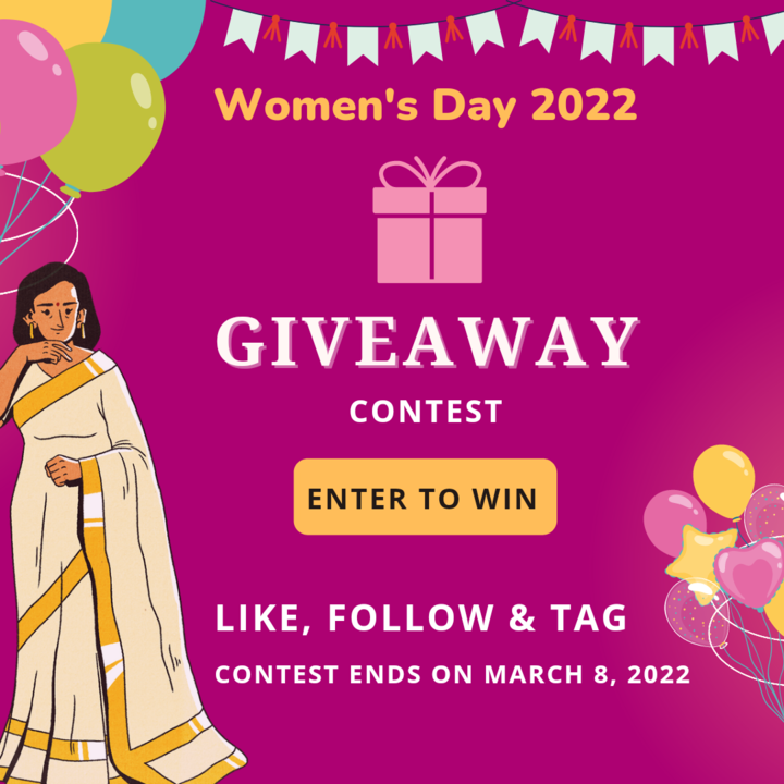 Post image Women's Day Special: We are conducting the Giveaway program and wish everyone should participate and win the beautiful Banana Fibre Saree at 0 cost.
Link:https://www.instagram.com/p/CapgfDvv9Vh/?utm_medium=copy_link