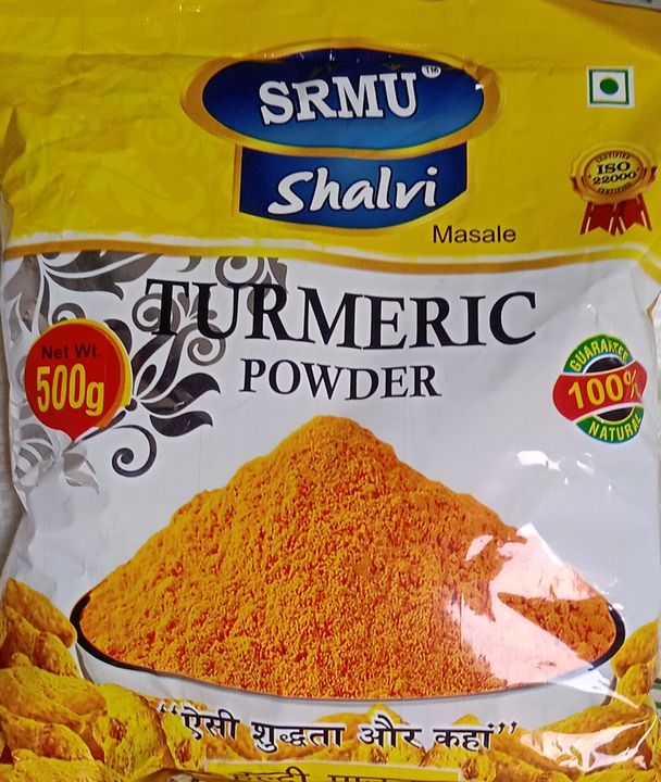 Turmeric powder 500 gm uploaded by Akankasha enterprises on 3/3/2022