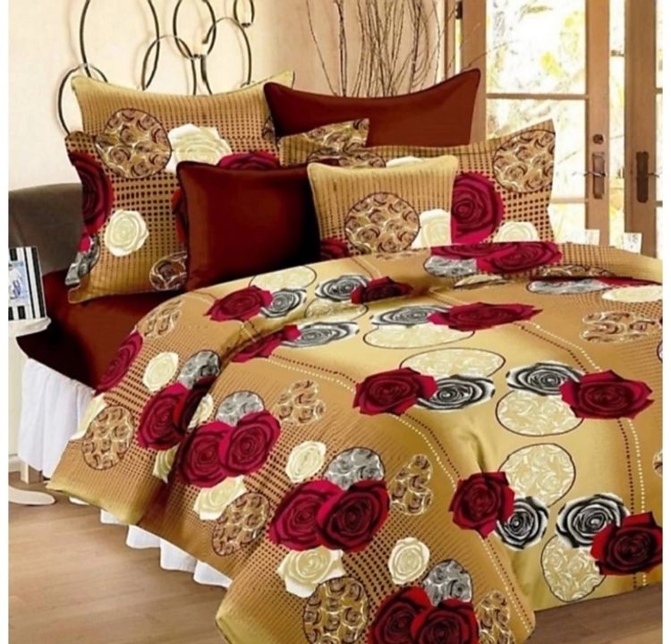 Post image Double bedsheet is available with 2 pillow cover for Rs 399+$ cash on delivery available for more details plz contact on this whatsapp no 7066396230