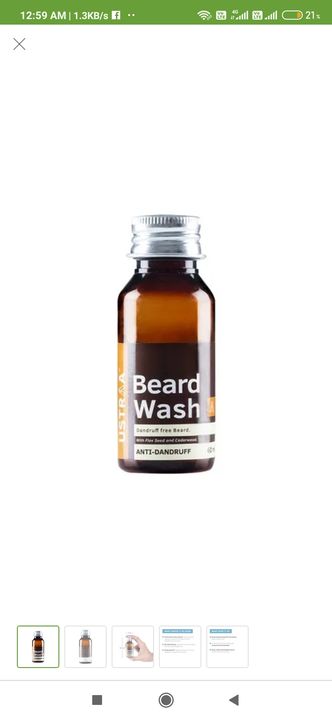 Post image Ustraa Beard WashMrp ..Rs 200/-Get @ Rs 130/-
Spl DiscountWomen Day OffersValid till 9 March only