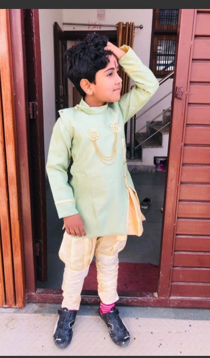 Kids sherwani uploaded by All your need on 3/4/2022