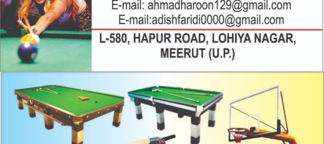 Visiting card store images of Delhi Billiard Sports.Co