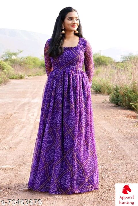 Post image Hurry up chek this collection! New Luanch Bhandhej Gown for women-PINKName: New Luanch Bhandhej Gown for women-PINKFabric: GeorgetteSleeve Length: Long SleevesPattern: PrintedCombo of: SingleSizes:L,XL,XXLNew Luanch Bhandhej Gown for women,Catloge : RADHARANIFabric : Soft &amp; Smooth Fox Georgette and Mill Print Fabric,Inner : Heavy Butter crep,Ghera : 2.80+,Length : 58+,Sleeve : Full sleeve,Size : L-40 AND XXL-44,BULLET POINT1) STANDARD FABRIC AND INNER,2) EXCELLENT TEACHING,3) LOWEST RATE,NOTE: DONT COMPPARE OTHER VENDORS CHEAP QUALITY AND FABRIC,KINDLY HURRY UP SO LIMITED STOCKS….,
Country of Origin: India