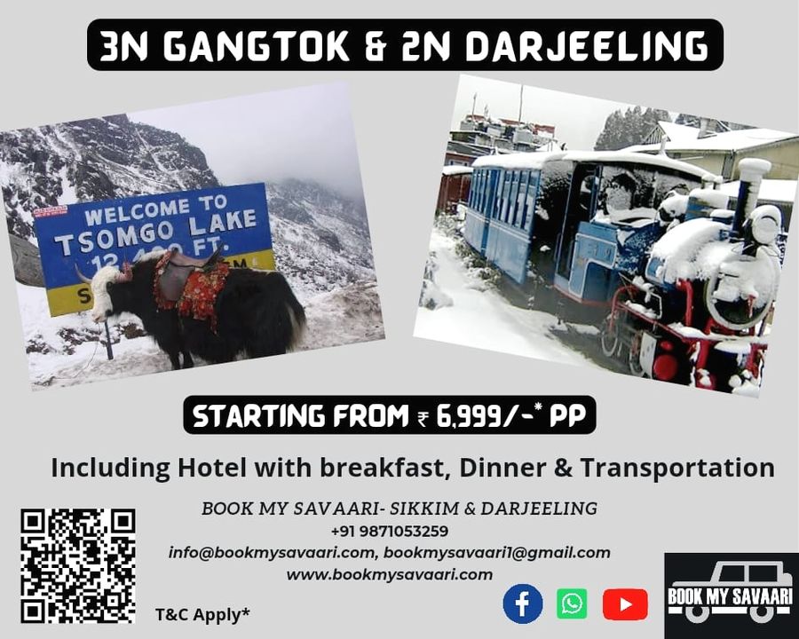 5N/6D Sikkim & Darjeeling Tour Package uploaded by Carewell Tours & Travels on 3/4/2022