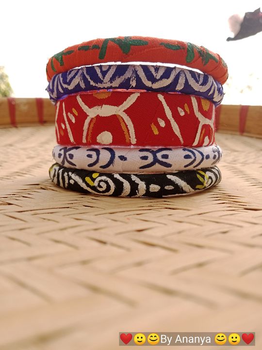 Handmade bangles uploaded by Ananya collection  on 3/4/2022