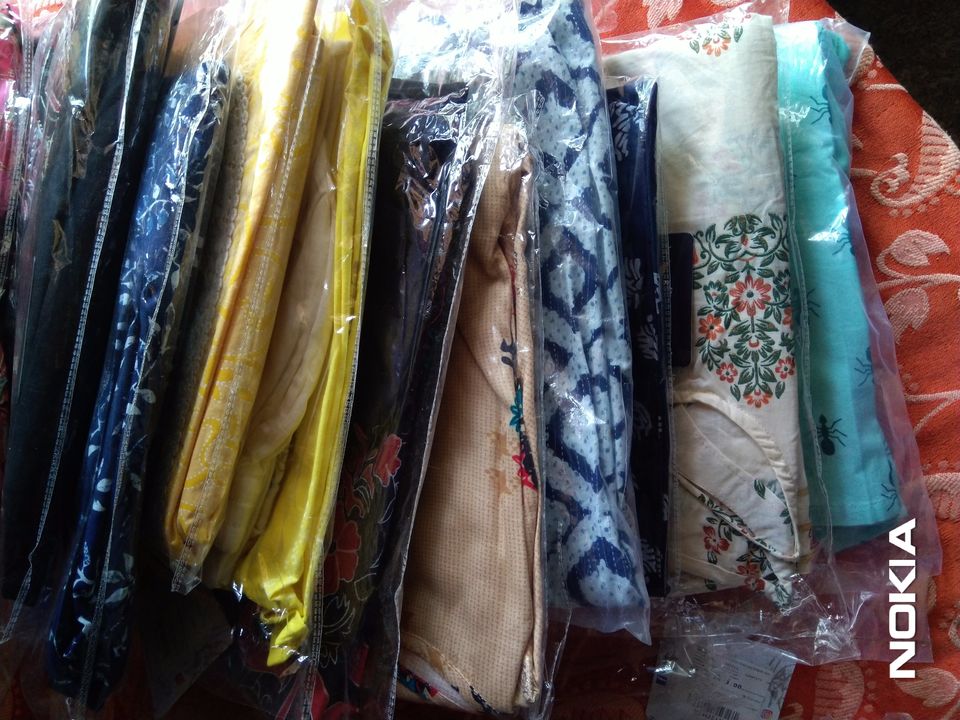 Post image Urgent want to sell 17 kurthi single piece, 12 tops.. Price worth 40k... Selling prices 25k-30k Price can be negotiated.. New with original price tag.. ping me for details..