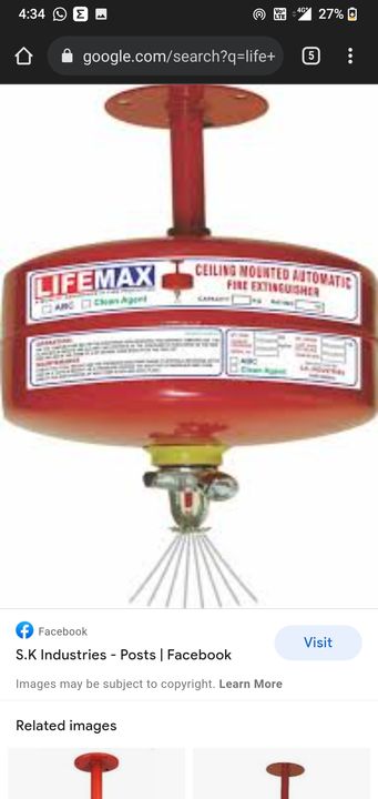 Modular 9kg fire extinguisher uploaded by Fire out engineers on 3/4/2022