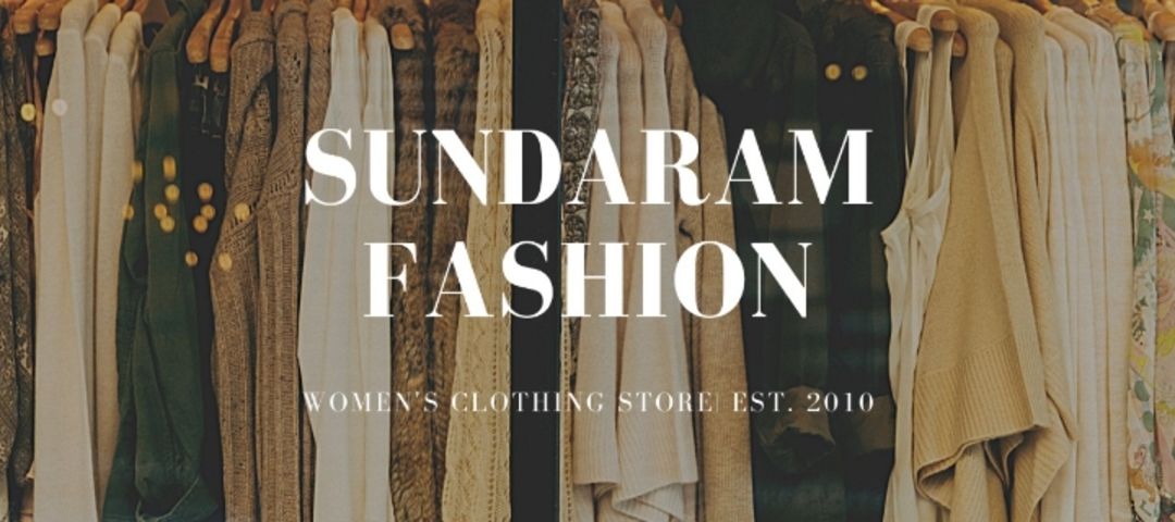 Visiting card store images of Sundaram Fashion