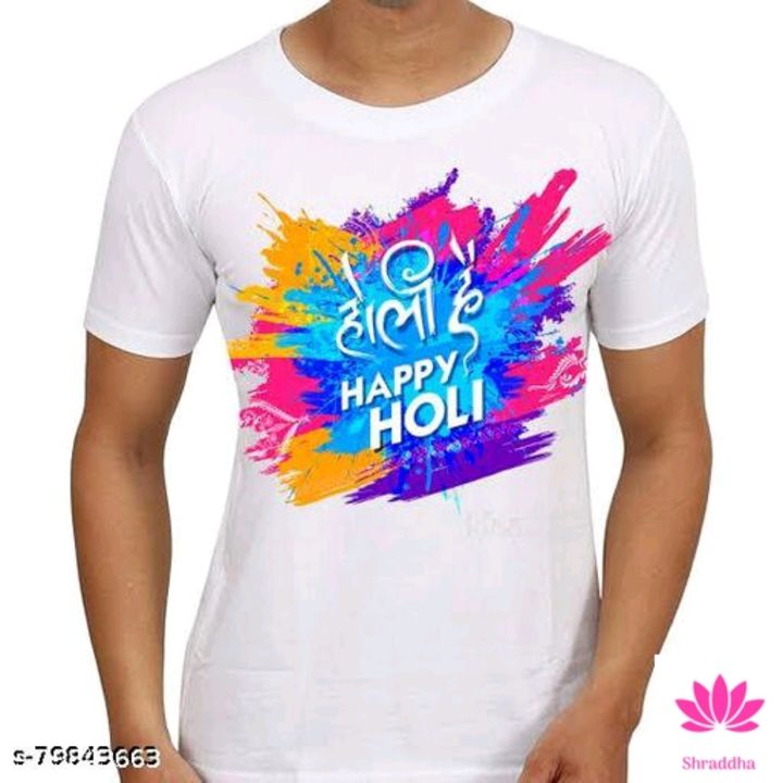 Holi t shirts uploaded by Shraddha on 3/4/2022