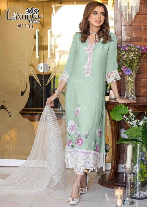 Laiba disgner dresses uploaded by business on 3/4/2022