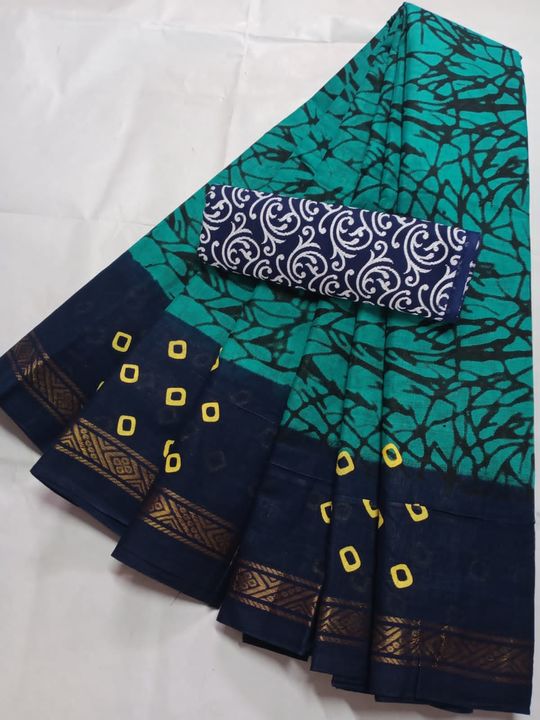 Cotton sarees uploaded by business on 3/4/2022