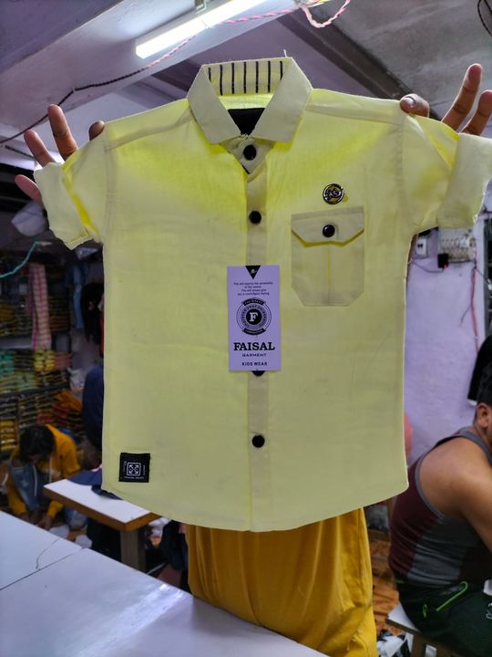 Kids shirt uploaded by Faisal garment on 3/4/2022