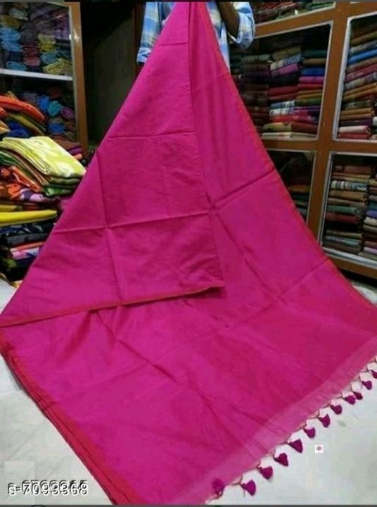 Saree cotton khadi  uploaded by shiva shop on 3/4/2022