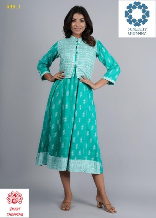 Cotton kurties uploaded by business on 3/5/2022