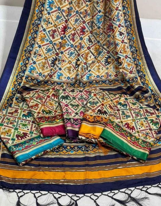 Patola sarees  uploaded by business on 3/5/2022