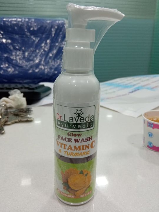 Dr laveda VITAMIN C AND TURMARIC FACE WASH uploaded by business on 3/5/2022