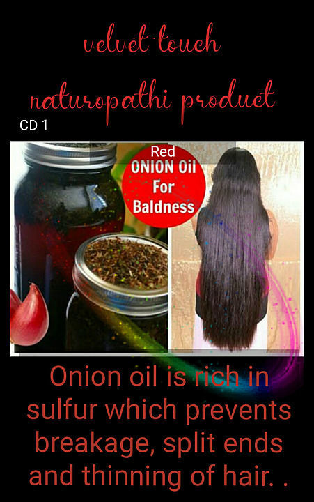 Red onion oil uploaded by chhabria Komal on 10/11/2020