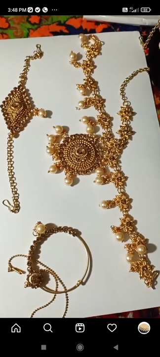 Bridal jewellery uploaded by Vaishnavi Enterprises on 3/5/2022