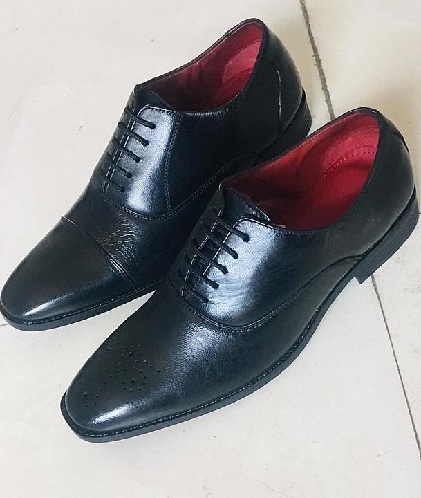 Leather shoes with TPR sole uploaded by Anisha Enterprise's Agra on 10/12/2020