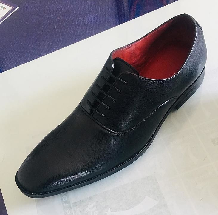 Leather shoes with TPR sole  uploaded by Anisha Enterprise's Agra on 10/12/2020