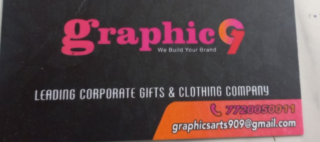 Visiting card store images of Graphic 9 pune