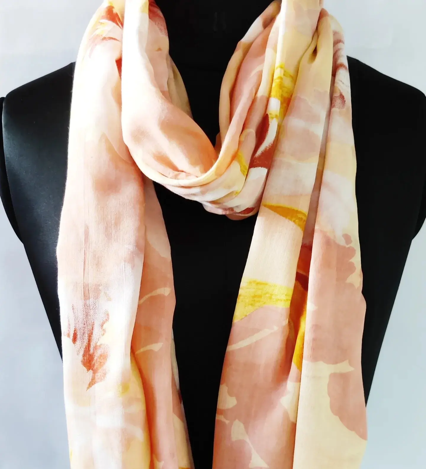 Pure cotton printed light weight scarf uploaded by Diamond Silks on 3/5/2022