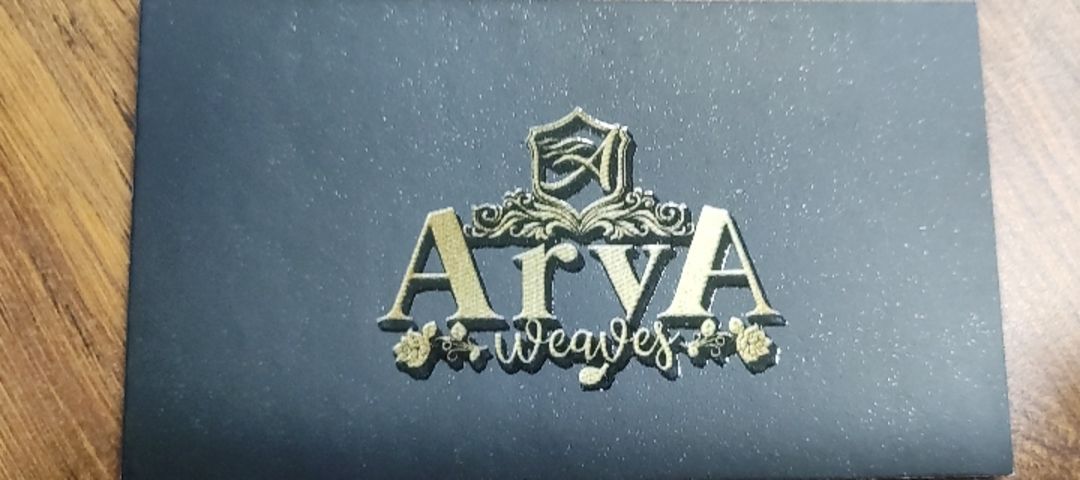 Visiting card store images of Arya Weaves