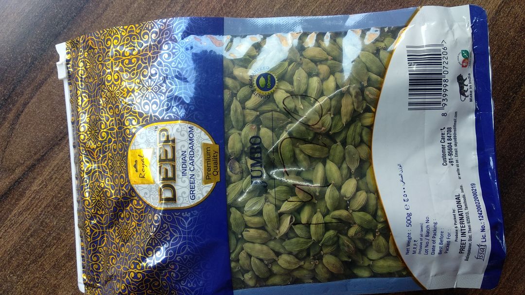 Green cardamom uploaded by Pakshal food products on 3/5/2022