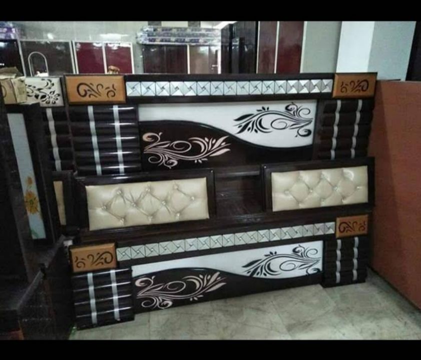 Fancy bed uploaded by Roshni furniture on 5/30/2024