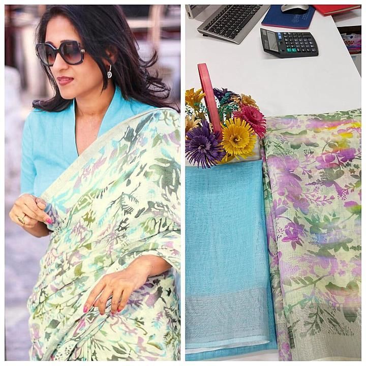Cotton saree  uploaded by business on 10/12/2020