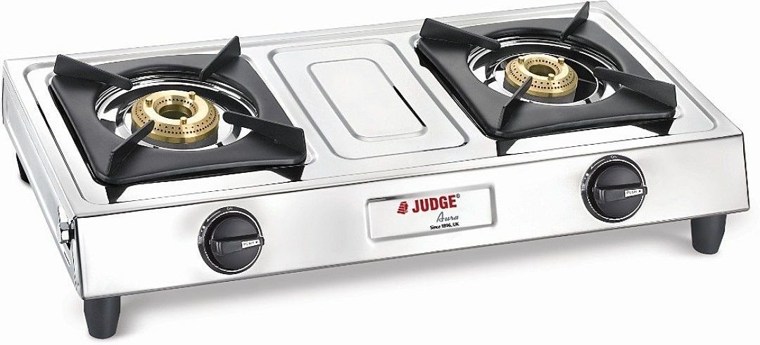 Judge aura gas stove steel 2 burner uploaded by business on 10/12/2020