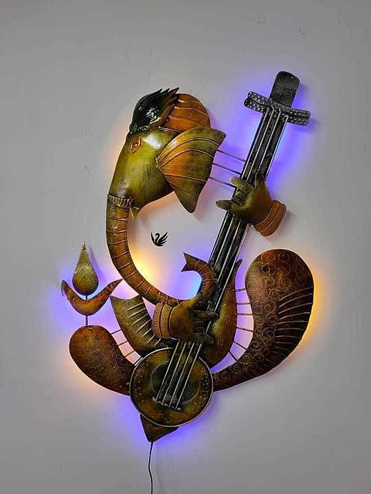 Product🛒 Name= iron veena Ganesha wall 

Size🎁= 25×36 inch



Minimum selling Price uploaded by ALL AABOUT US on 10/12/2020