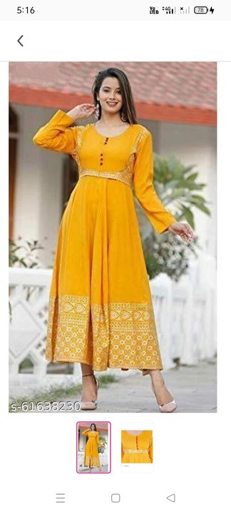 Kurti uploaded by R&s collection on 3/6/2022